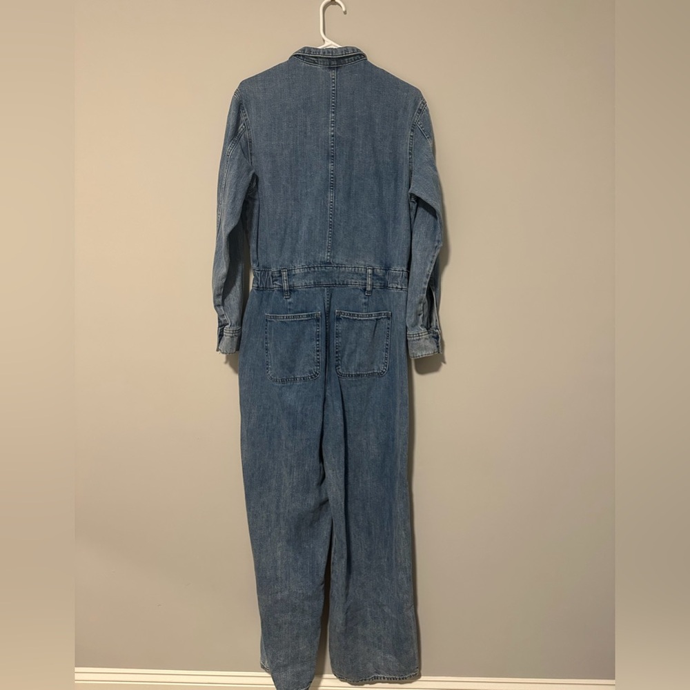 Universal Thread Long-Sleeved Denim Jumpsuit - image 2